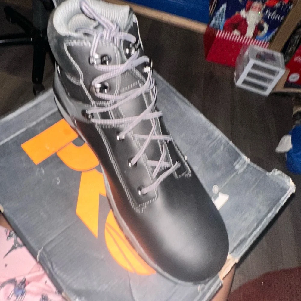 Timberland PRO Men's Black Work Boots - Picture 5 of 14